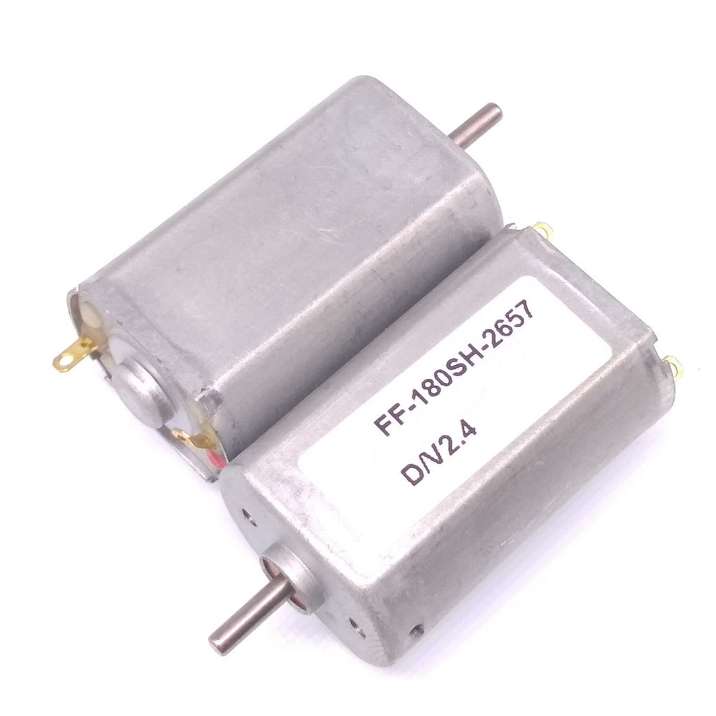 2pcs FF-180SH DC1.2V 2.4V High Speed Mini 20mm DC Motor DIY Electric Shaver