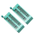 2pcs 40 P 40 Pin ZIF ZIP IC Test Tester DIP Board Socket 240-3345