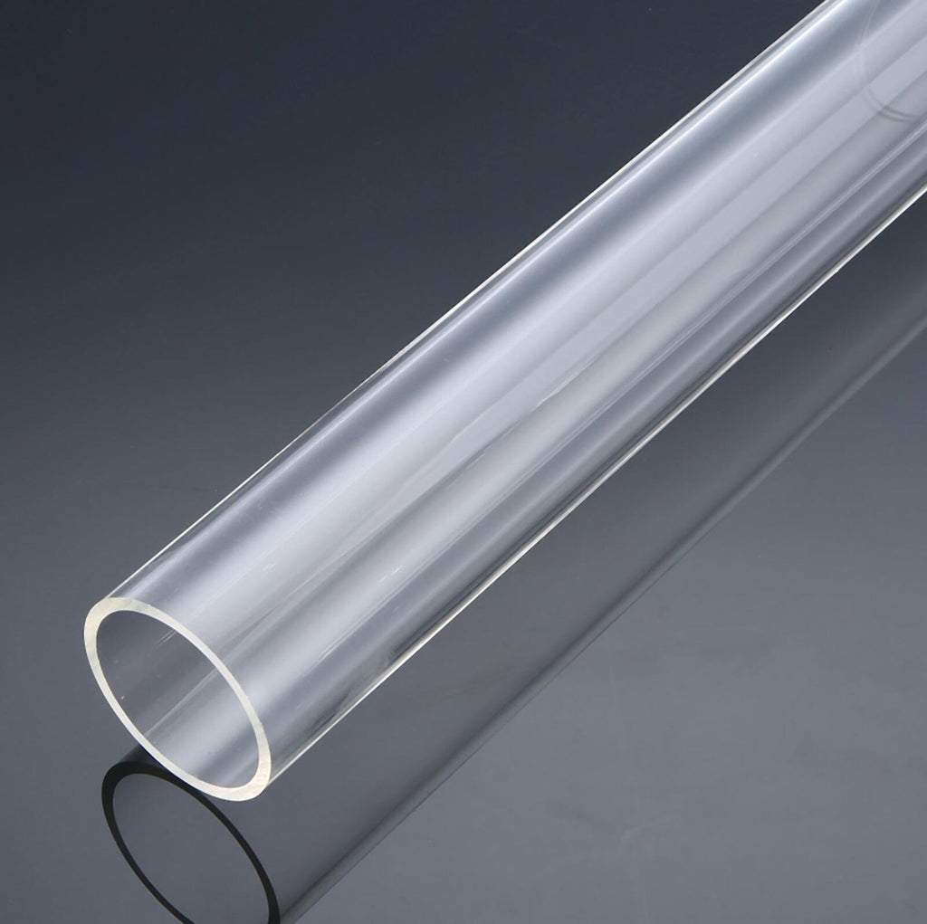5pcs OD 4mm ±10% ID 3mm ±10% Tubes Clear Acrylic Plastic Pipe 250mm Long
