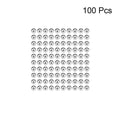 100pcs 0.8mm Bearing Balls 304 Stainless Steel G100 Precision Balls