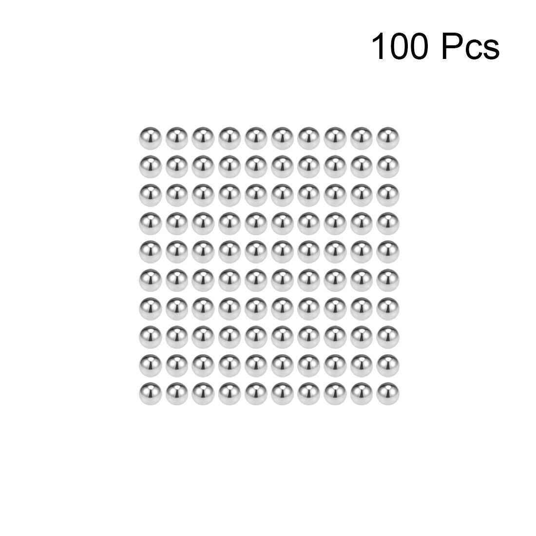 100pcs 0.8mm Bearing Balls 304 Stainless Steel G100 Precision Balls