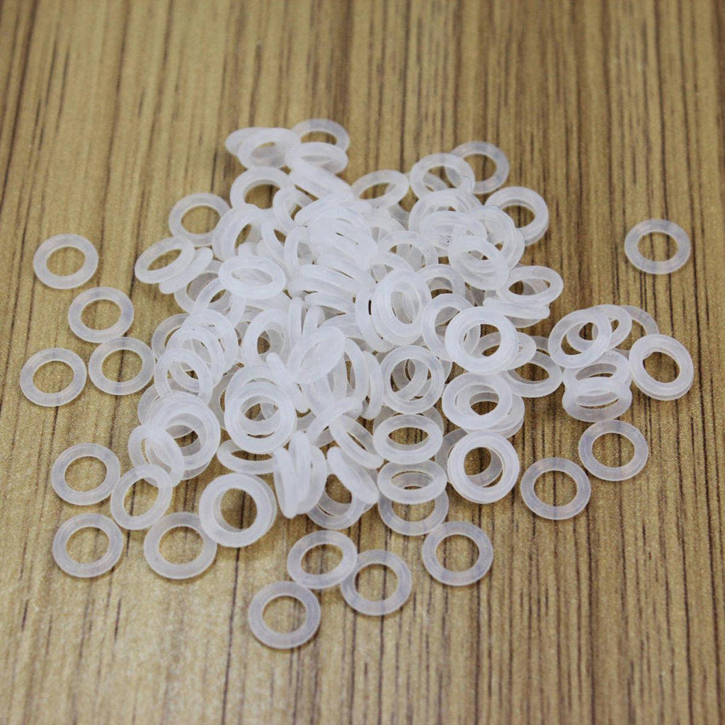 US Stock QTY 100 7mm OD 3mm ID 2mm Dia Food Grade Silicone Rubber Seal O-Ring