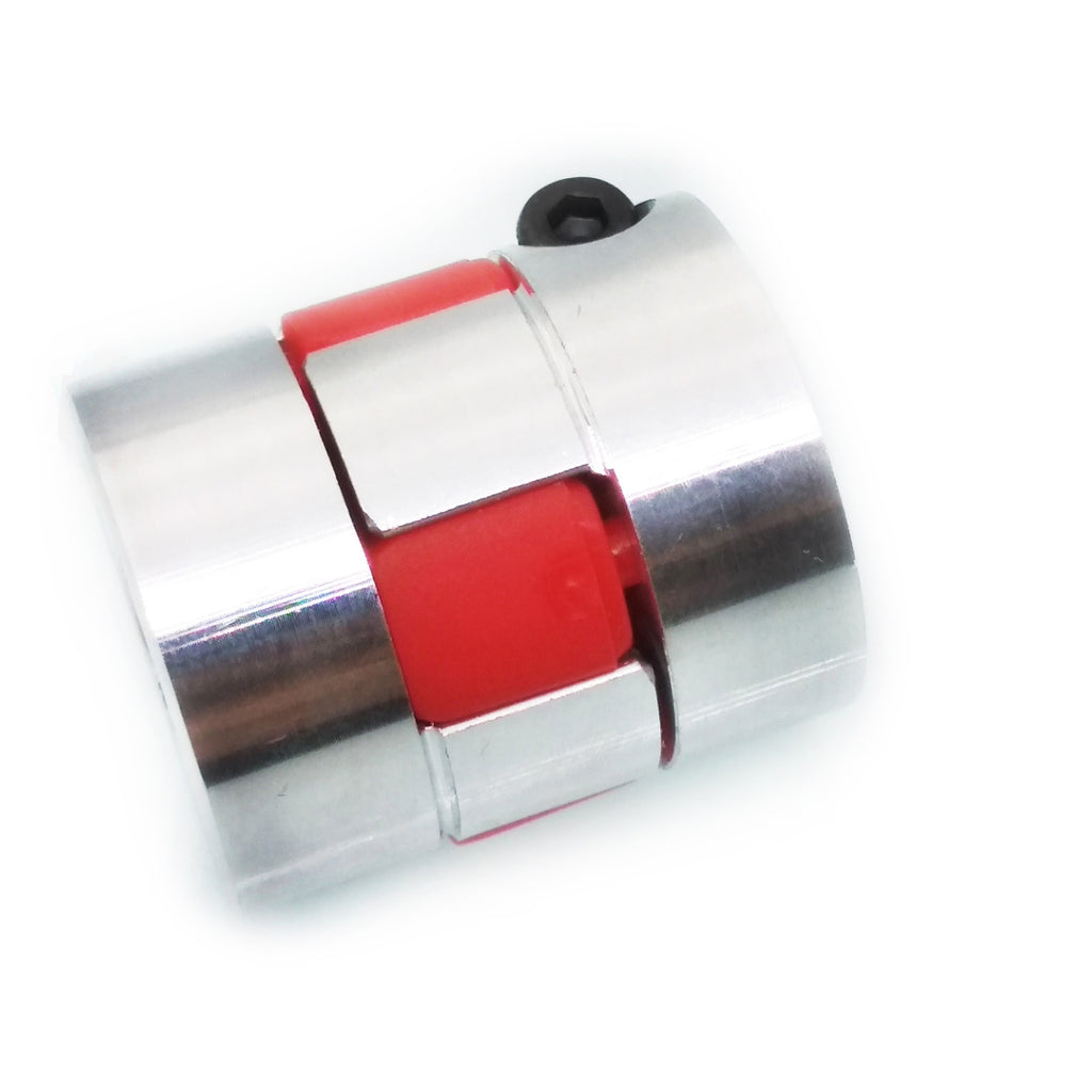US Stock 6.35 1/4"x8mm CNC Flexible Plum Coupling Shaft Coupler Connect D25 L30