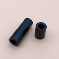 100pcs Black Nylon ABS Round Non-Threaded Column Standoff Spacer Washer M4x2mm
