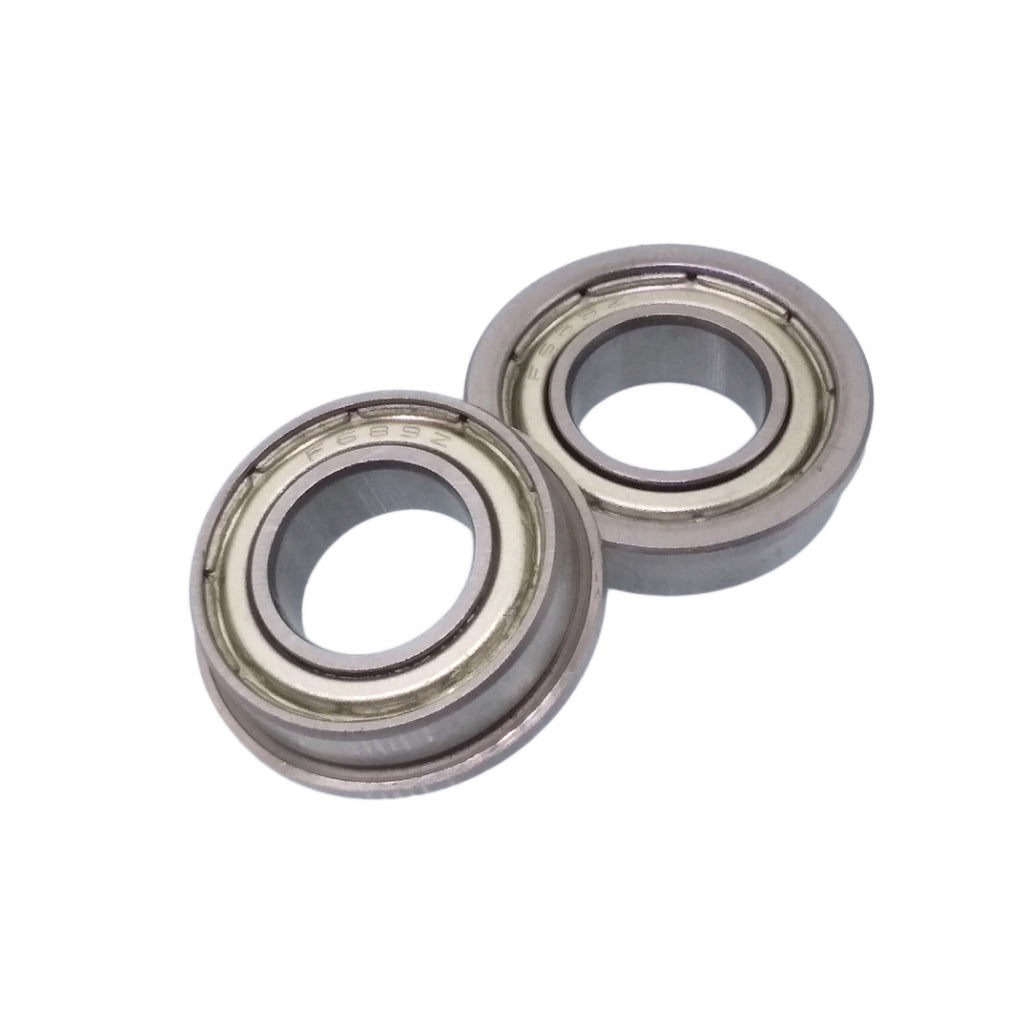 US Stock 10pcs F689 F689zz Shielded Model Flange Bearing 9 x 17 x 5mm