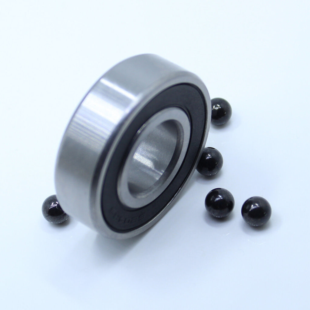 1pc 6005-2RS 25x47x12 mm Hybrid Ceramic Rubber Sealed Ball Bearings 6005RS
