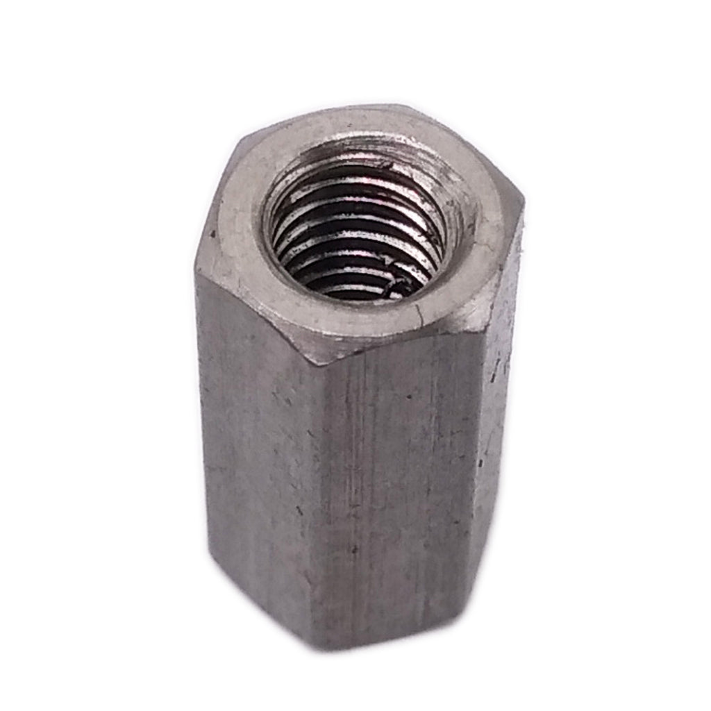 US Stock 10pcs M5 x 0.8 x 15mm Stainless steel Long Coupling Hex Nut Connector