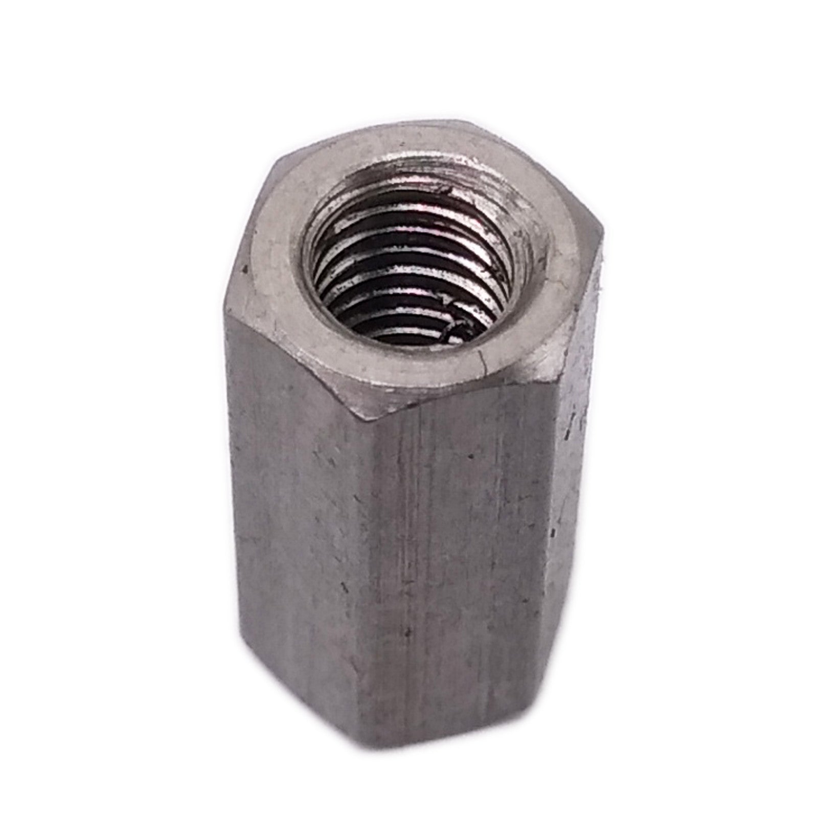 US Stock 10pcs M5 x 0.8 x 15mm Stainless steel Long Coupling Hex Nut Connector