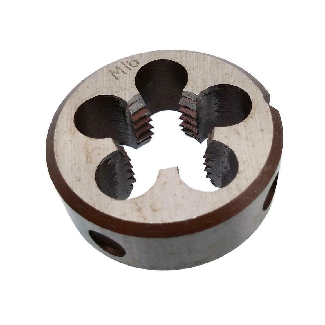 HSS M16 x 2mm Taper & Plug Tap & M16 x 2mm Die Metric Thread Right Hand