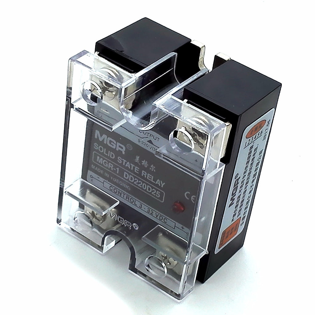 AU Stock 25A Solid State Relay SSR DC-DC Input 3-32V DC Load 5-220V DC DD220D25