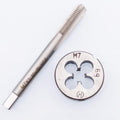 HSS M7 x 1mm Tap & M7 x 1mm Die Metric Thread Left Hand