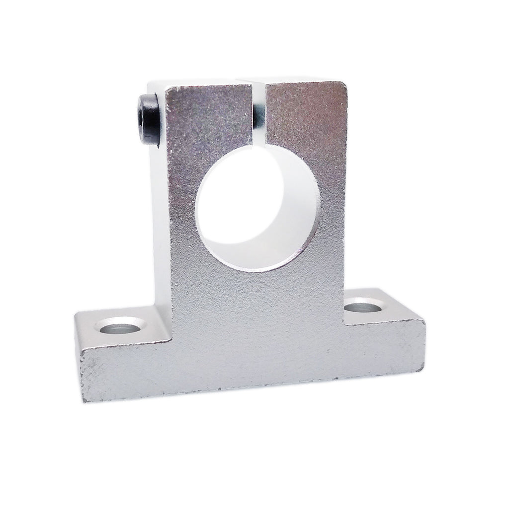 US Stock 4pcs SK20 20mm CNC Aluminum Linear Rail Shaft Guide Support Bearing