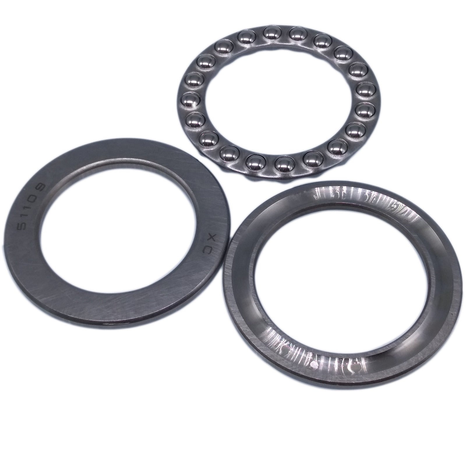 US Stock 2pcs 45 x 65 x 14mm 51109 Single Direction Thrust Axial Ball Bearings