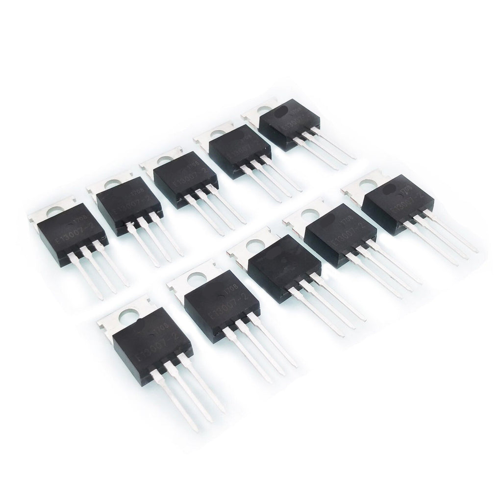 US Stock 10pcs MJE13007 E13007-2 E13007 13007 TRANSISTOR TO-220