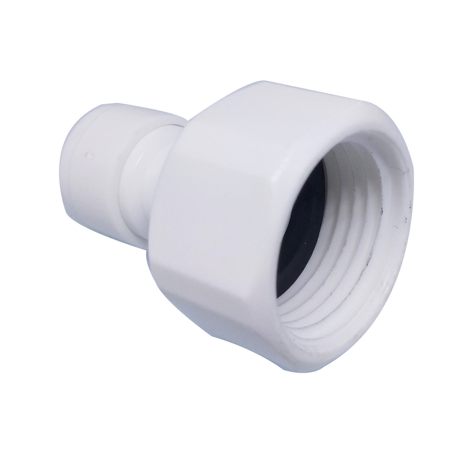 2pcs 1/2" Female Thread to 1/4" Tube Quick Connect Push Fit