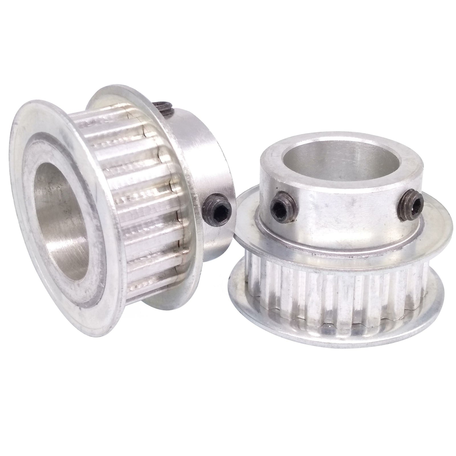2pcs XL 20T Timing Belt Pulley Synchronous Wheel 19mm Bore For 10mm Width Belt