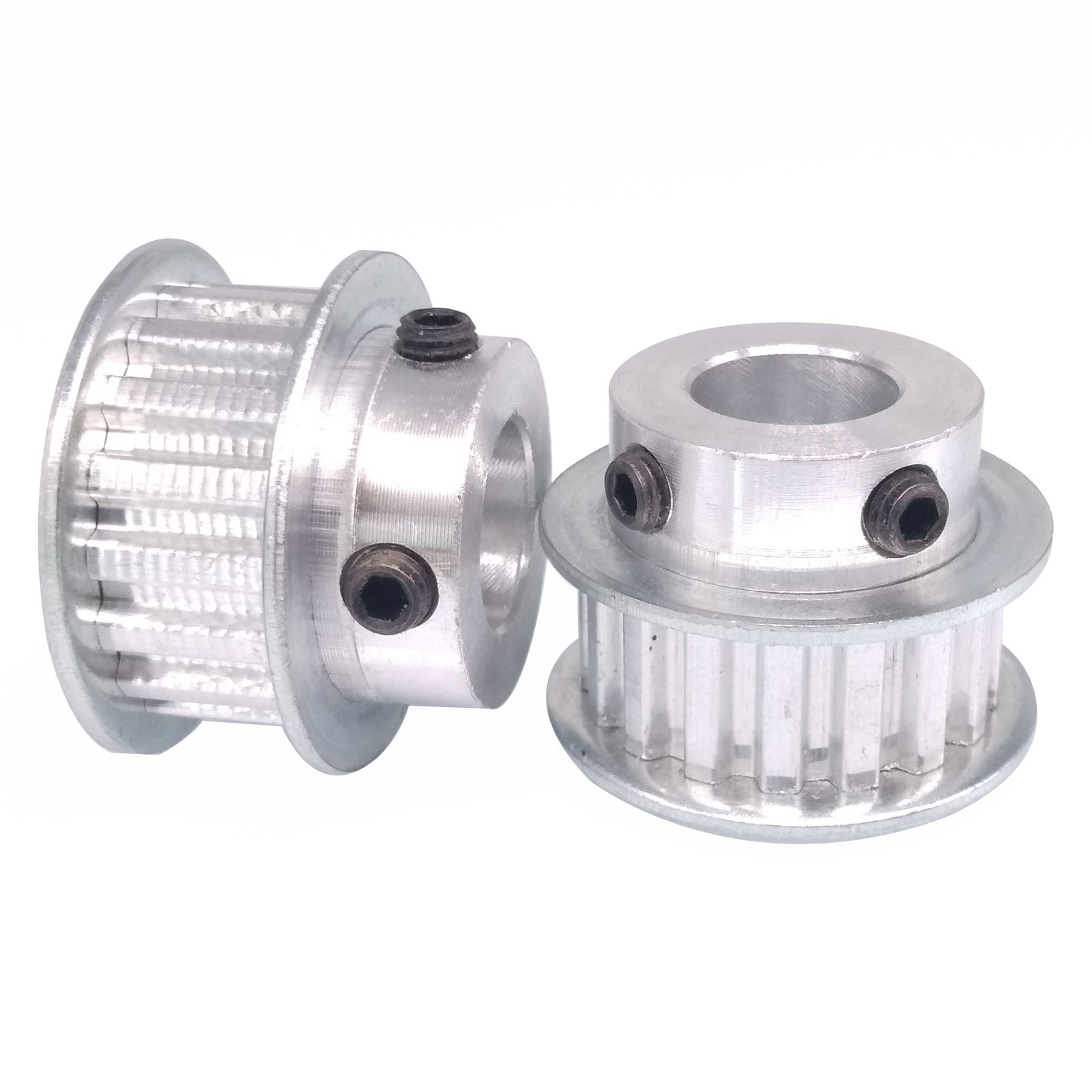 2x XL 16T Timing Belt Pulley Synchronous Wheel 12.7mm Bore For 10mm Width Belt
