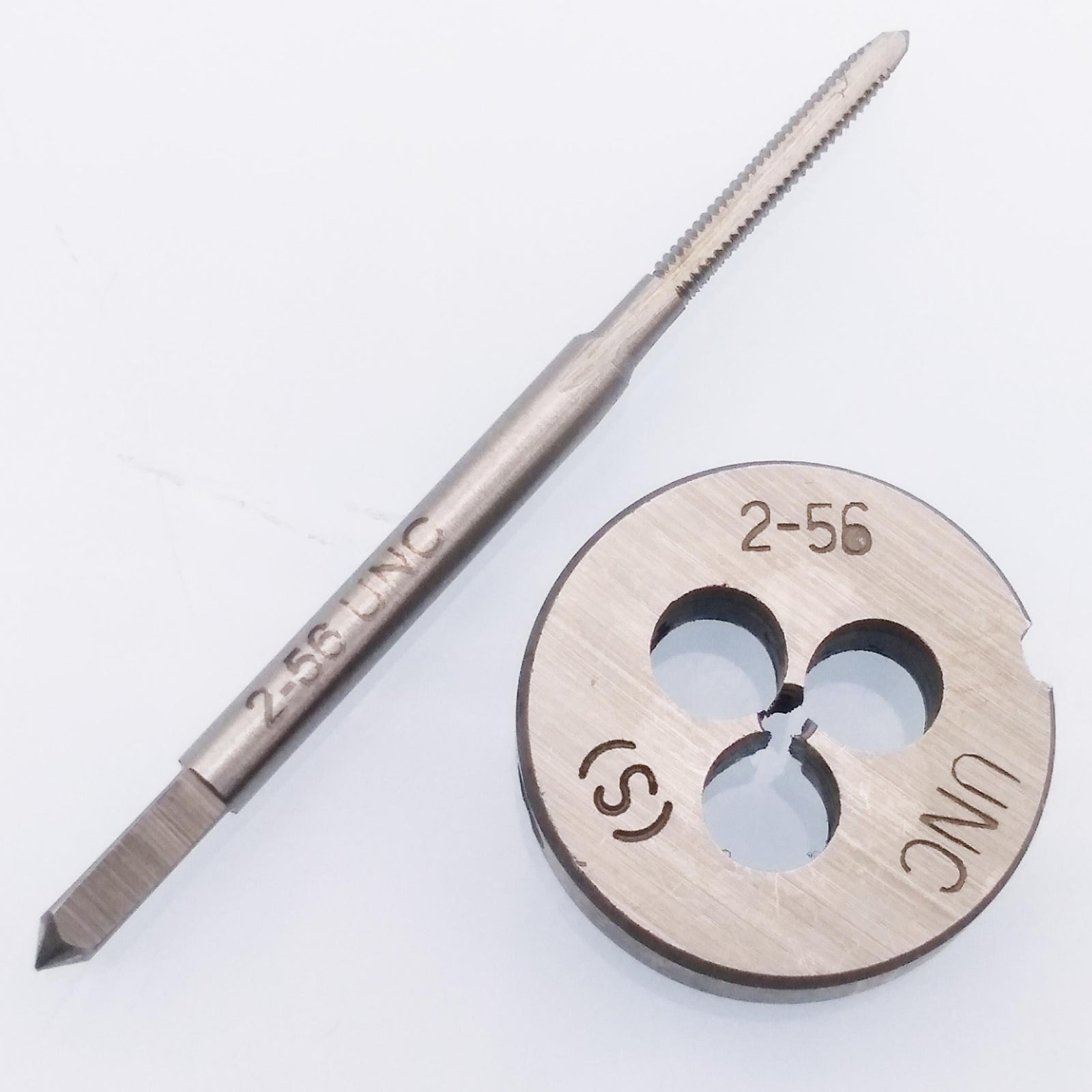 US Stock HSS 2-56 UNC Tap & 2-56 UNC Die Right Hand