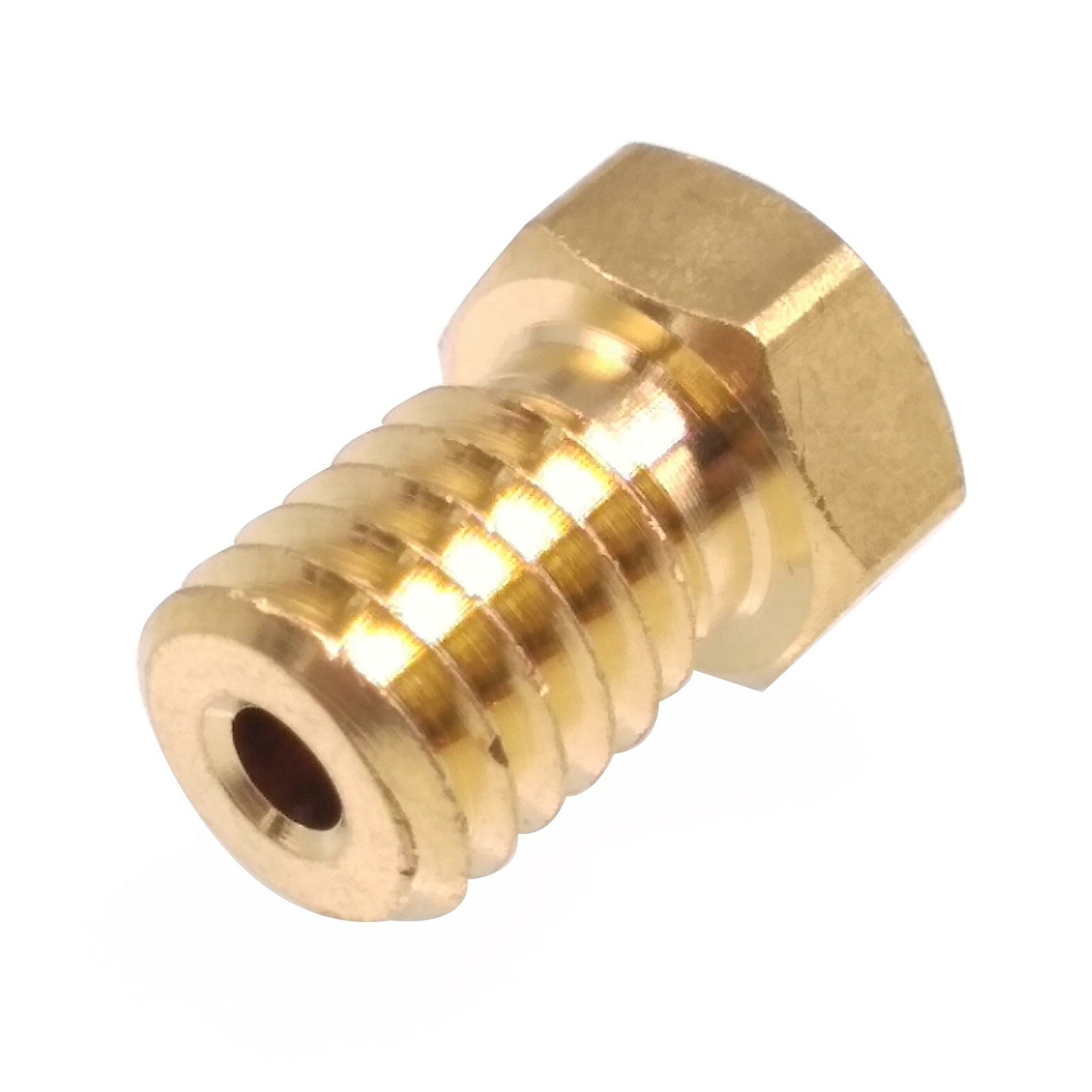 US Stock 10pcs 3D Printer Extruder Brass Nozzle 0.4mm M6 Thread 1.75mm For E3D
