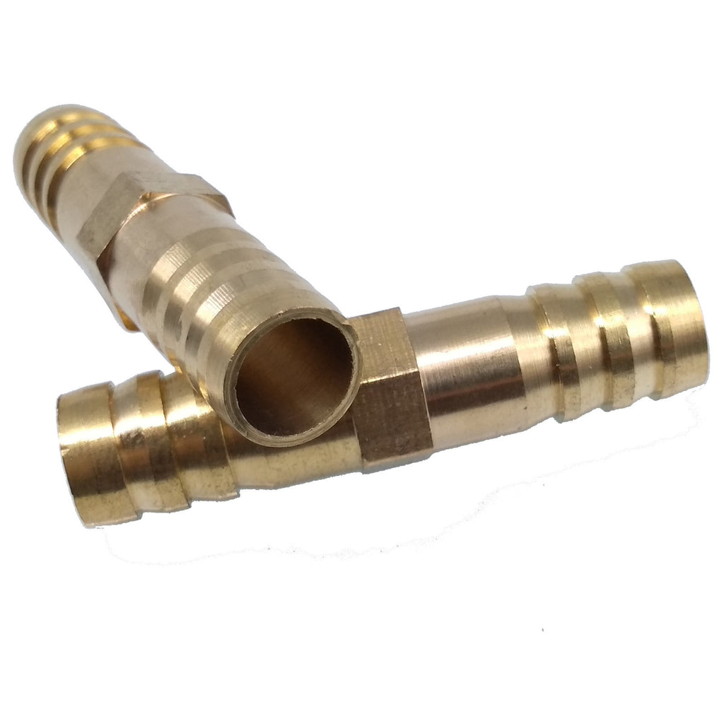US Stock 6x 10mm Pipe Quick Fitting Straight Coupler Hose Barb Connector Adapter