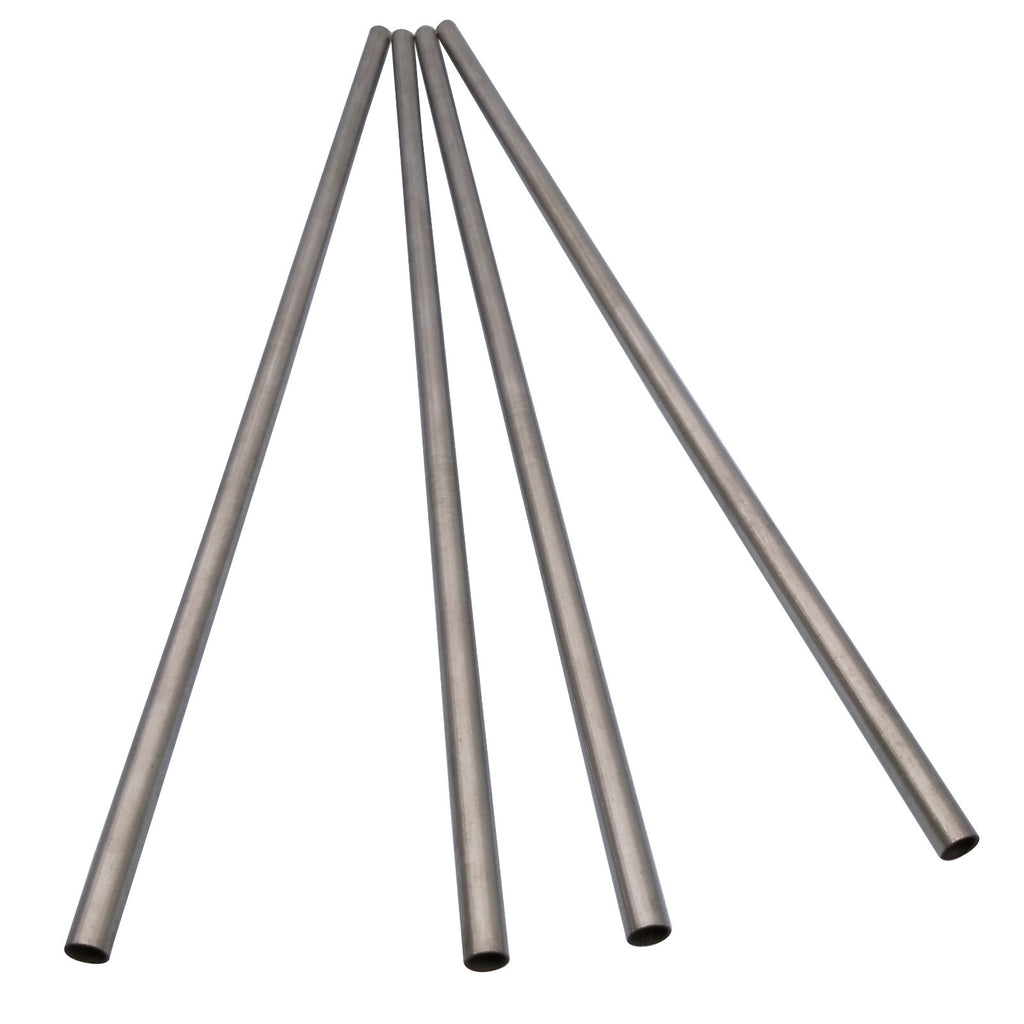 4pcs OD 6mm ±10% ID 5mm ±10% Length 250mm 304 Stainless Steel Capillary Tube