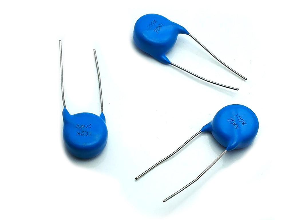 5pcs Ceramic Disc Capacitors 1000pf 1nf 0.001uf 102 20000V 20KV