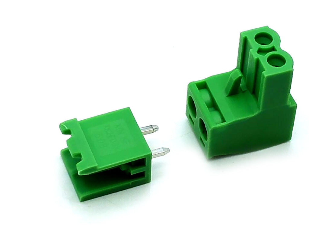 US Stock 10Set 2EDG 2 Pin 2P Plug-in Screw Terminal Block Connector 5.08mm Pitch