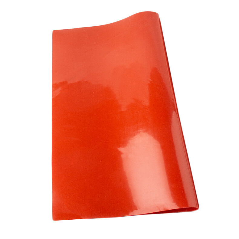 3mm ±10% Thick Silicone Rubber Sheets Film Seal Pads 500x500mm Red