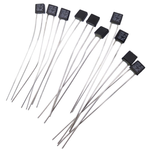 10 pcs RH 130℃ Thermal Fuse 2A 250V
