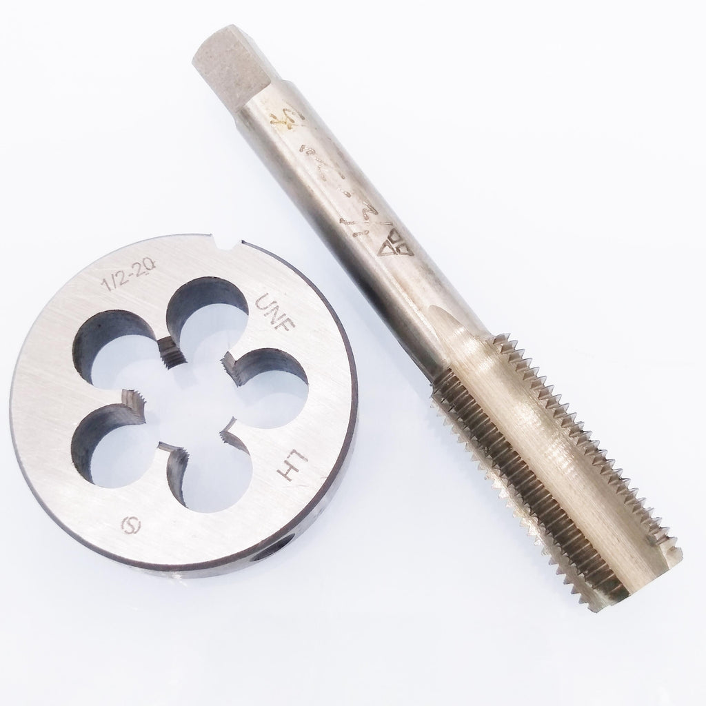US Stock HSS 1/2-20 UNF Tap & 1/2-20 UNF Die Left Hand