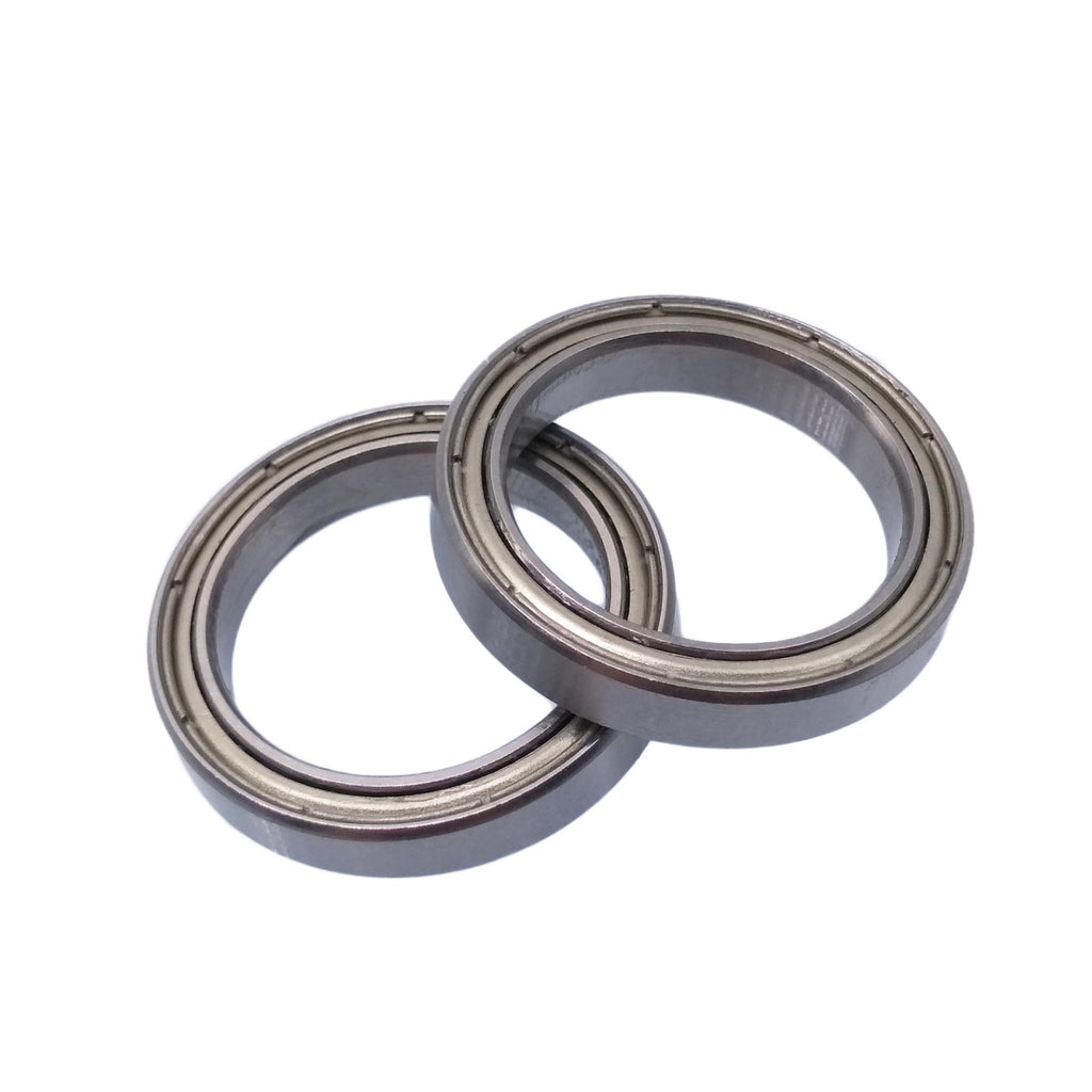 US Stock 10pcs 6703ZZ Deep Groove Metal Double Shielded Ball Bearing 17x23x4mm