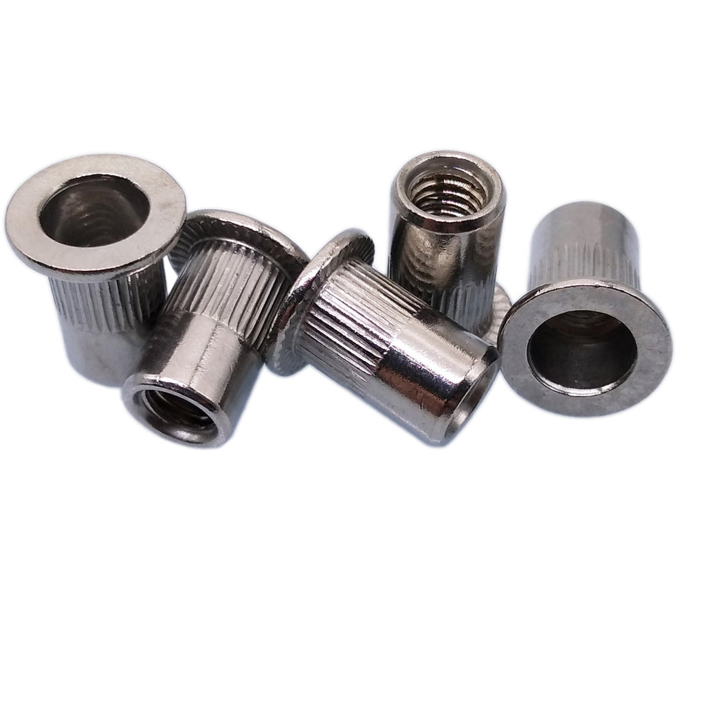 25pcs M4x0.7x11mm LFK Stainless Steel Rivet Nut Rivnut Insert Nutsert