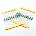 US Stock 100 pcs 1mH 1000uH Axial Lead Color Ring Fixed Inductor 1/2W 0.5W New