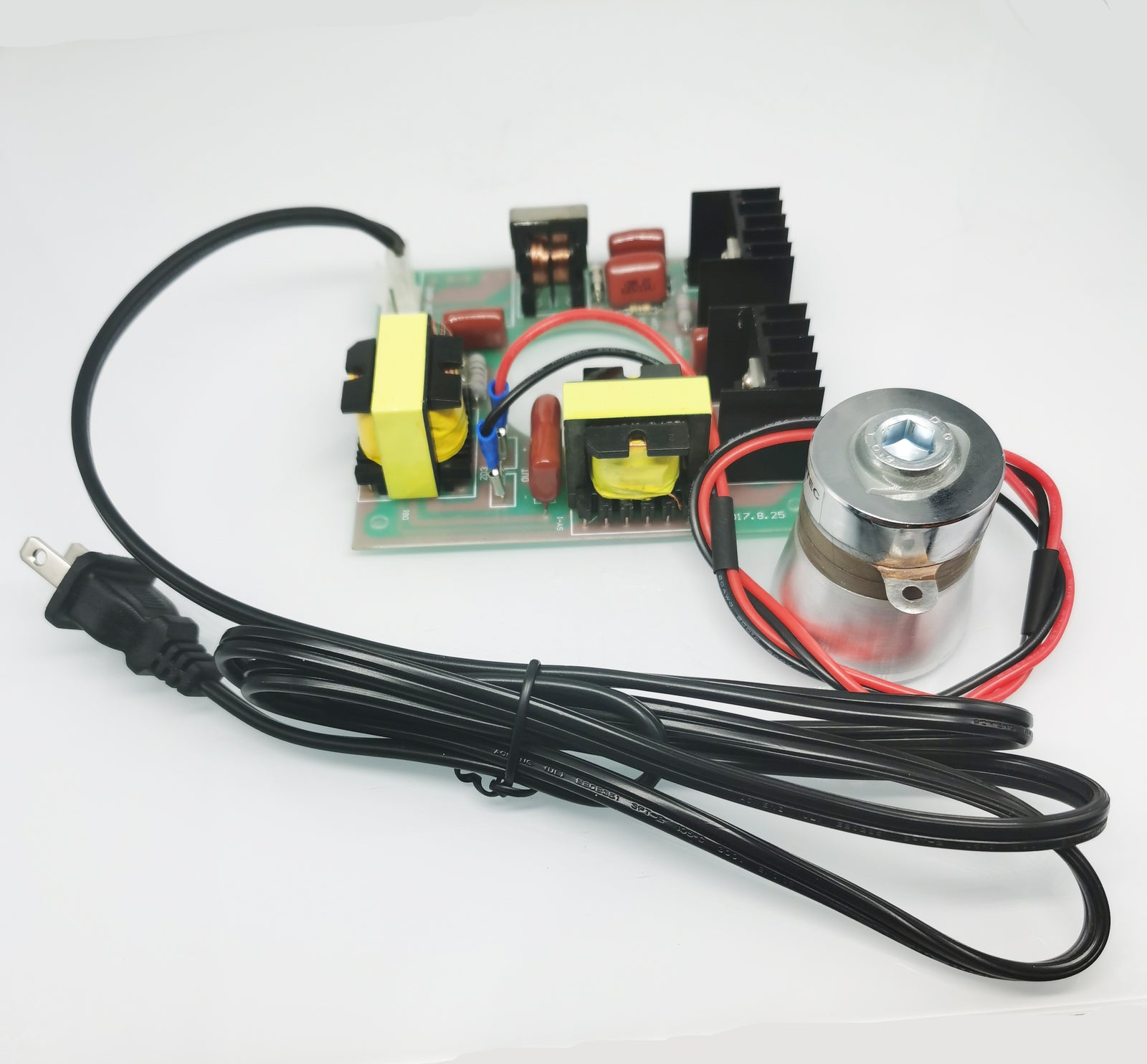 US Stock 110VAC 60W 40KHz Ultrasonic Cleaning Transducer Cleaner & Driver Board