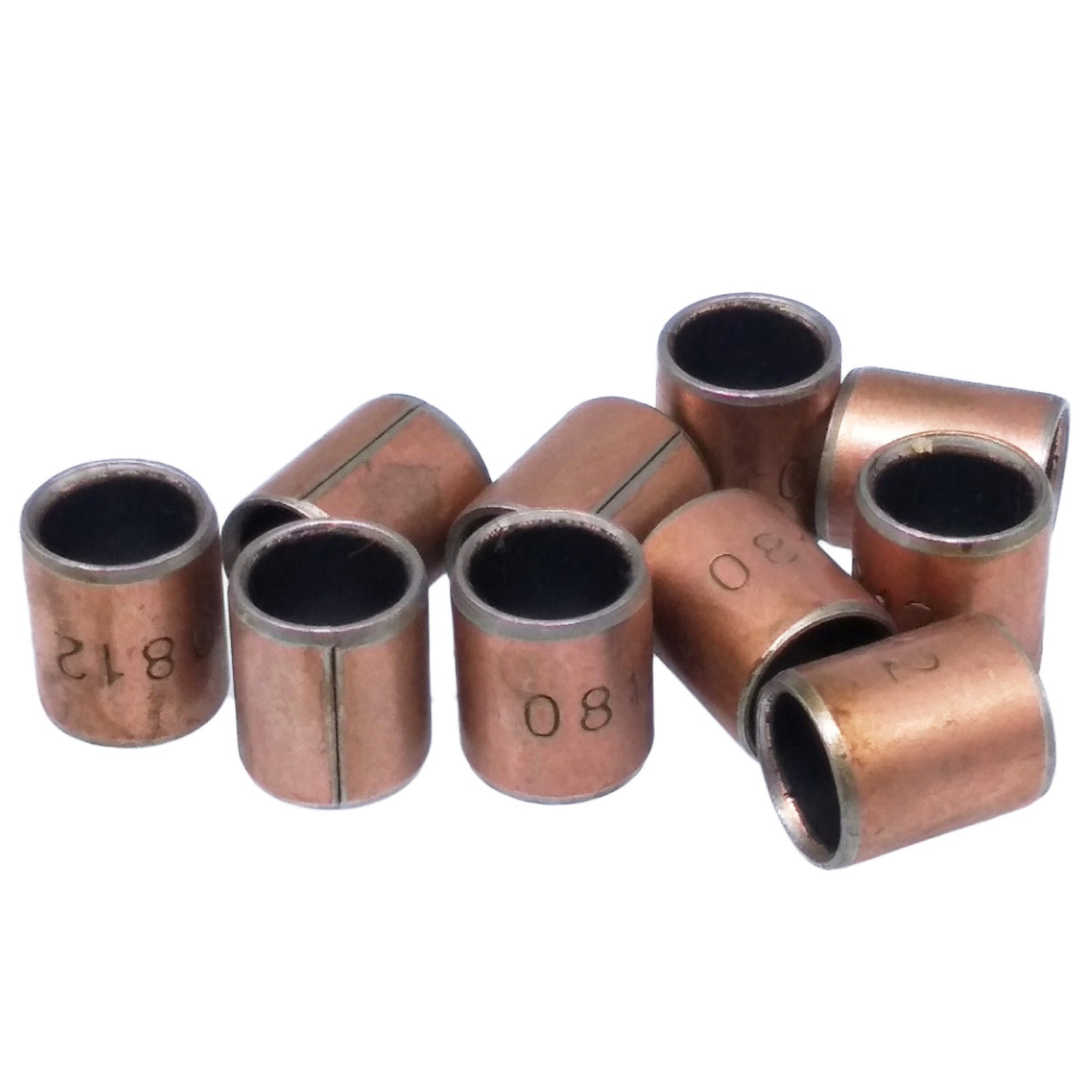 US Stock 10pcs SF-1 0812 Self Lubricating Bearing Bushing Sleeve 8 x 10 x 12mm