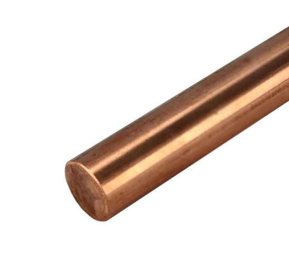 AU Stock 16mm Dia. 9.85" Long 99.9% Pure Copper T2 Cu Metal Rods Cylinder