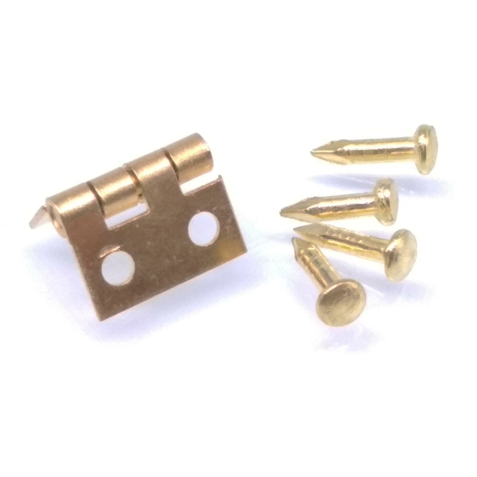 US Stock 50x Mini Jewelry Chest Gift Wine Music Box Dollhouse Cabinet Door Hinge