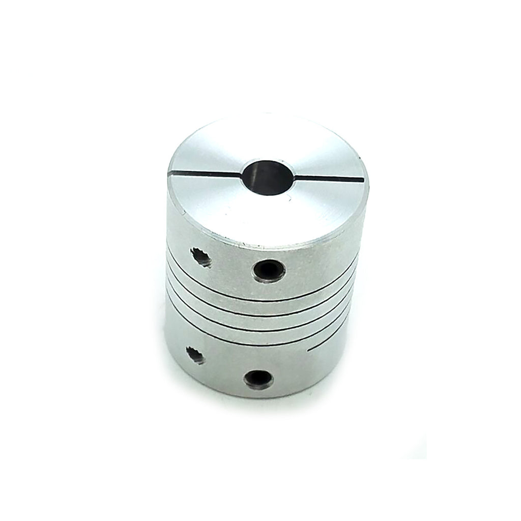 US Stock 6.35x12.7mm 1/4"x1/2" Flexible Shaft Coupling Rigid Coupler D25mm L30mm