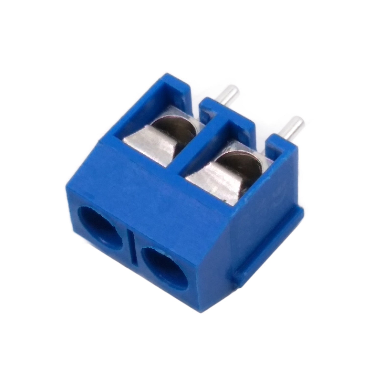 US Stock 20x 5mm Pitch 2 pin 2 way PCB Screw Terminal Blocks Connector Blue