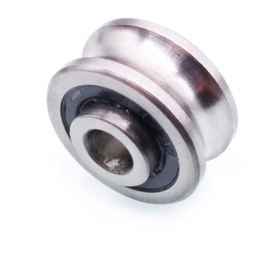 US Stock 5x SG15 U Groove 5 x 17 x 8mm Ball Track Guide Bearing Textile Machine