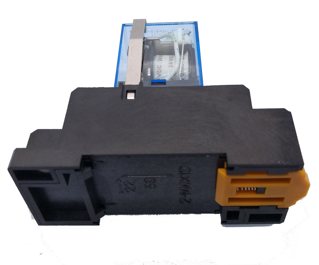 US Stock MY3N-J MY3NJ HH53PL JQX-13F 24V DC Coil Relay PYF11A Socket Base