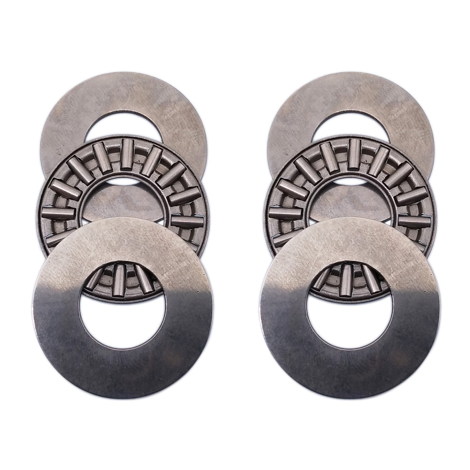 US Stock 2pc AXK1226 Thrust Needle Roller Bearing With Two Washers 12 x 26 x 2mm