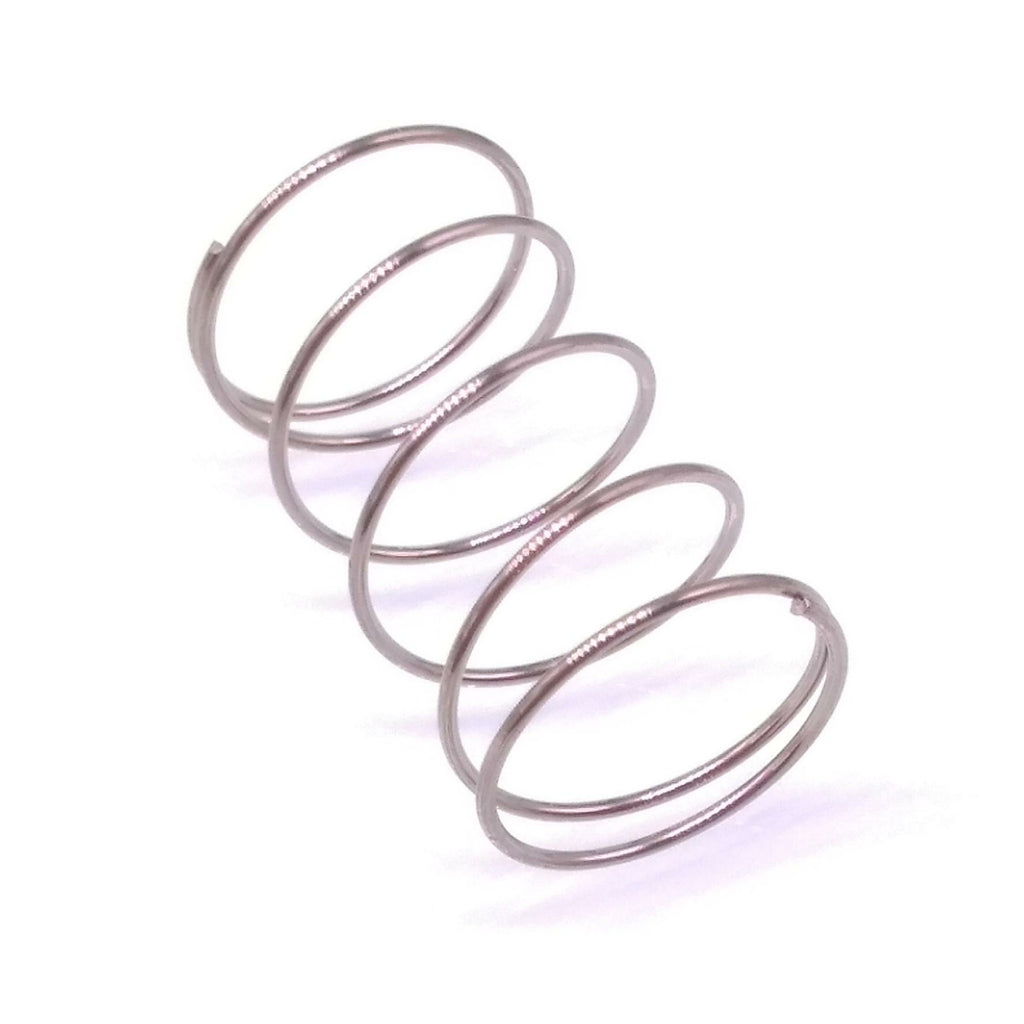 10x 0.6mm Wire Dia Stainless Steel Compression Spring Pressure OD 12mm Length 20