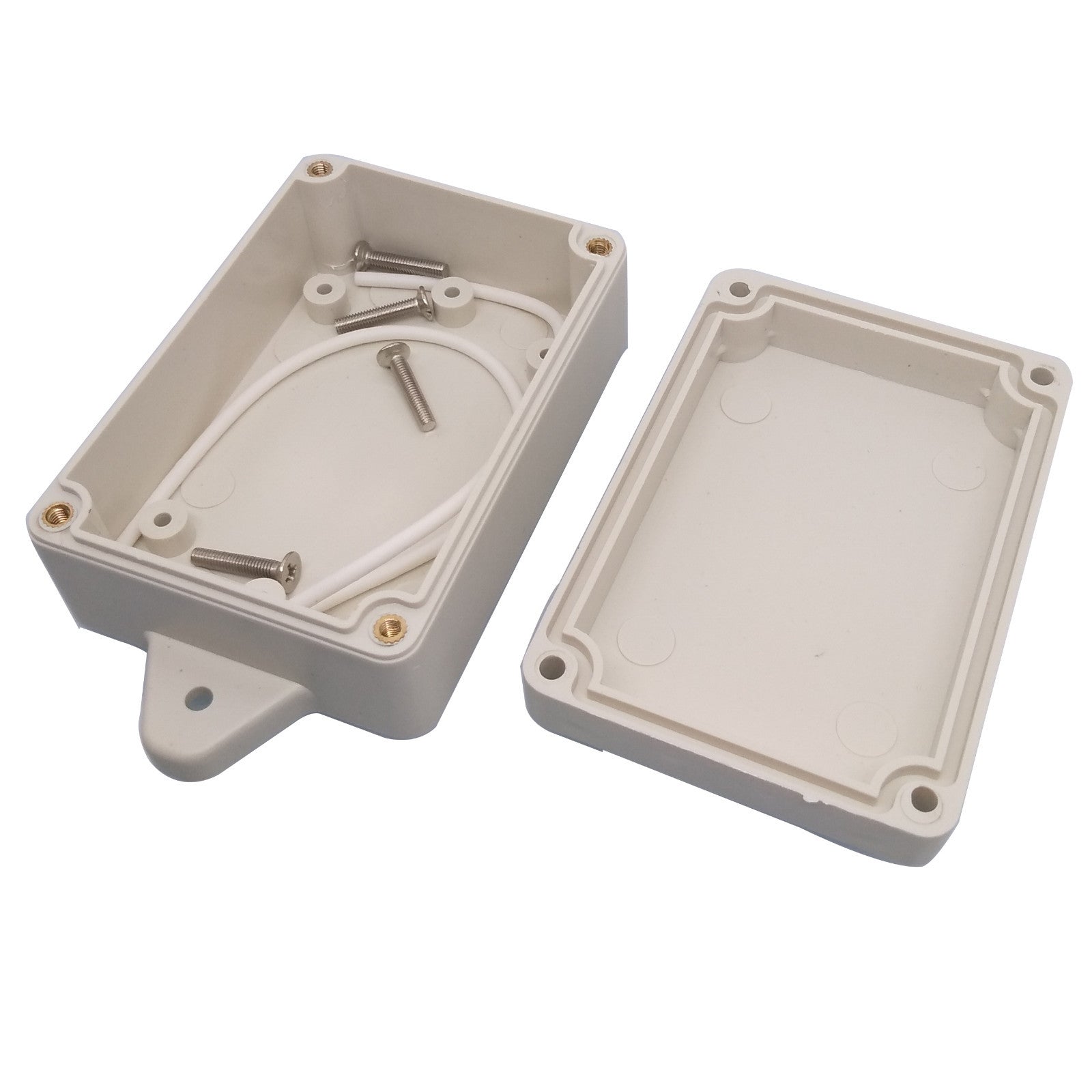 AU Stock 2pcs Plastic Project Box Electronic Enclosure Case DIY 83 x 58 x 34mm