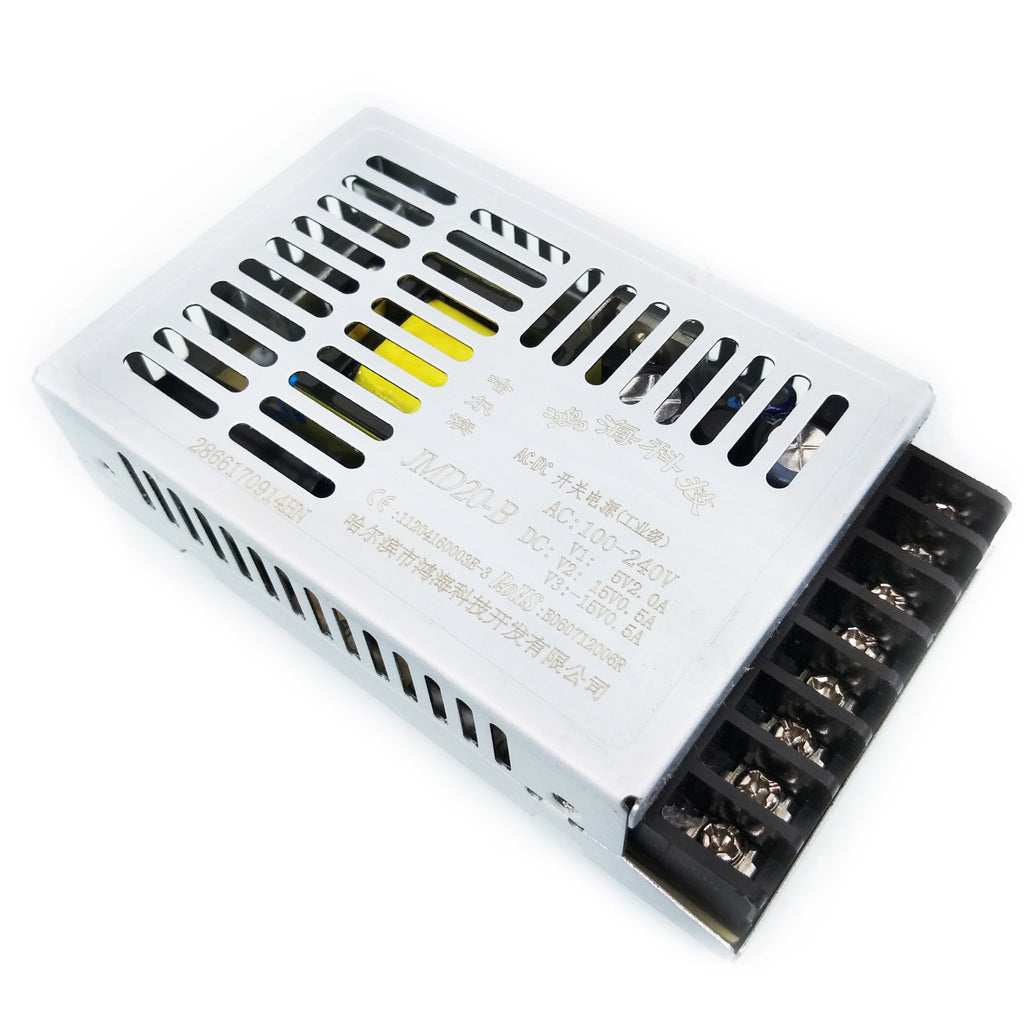 US Stock JMD20-B AC 110-240V DC 5V 2A +/-15V 0.5A Switching Power Supply