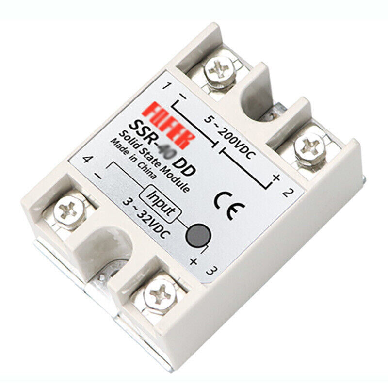 AU Stock DC to DC Solid State Relay Module SSR-100DD 3-32V DC, 5-200V DC New