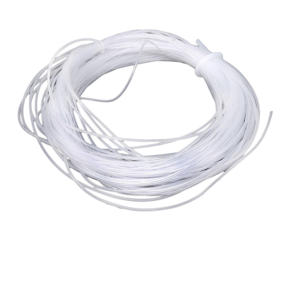US Stock 50ft OD 1mm ID 0.5mm Silicone Food Grade Rubber Tube Hose Pipe