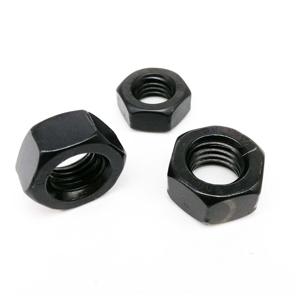 445pcs/box Mix M1.4-M8 Small Micro Hex Hexagon Nut Assortment Kit Black Steel