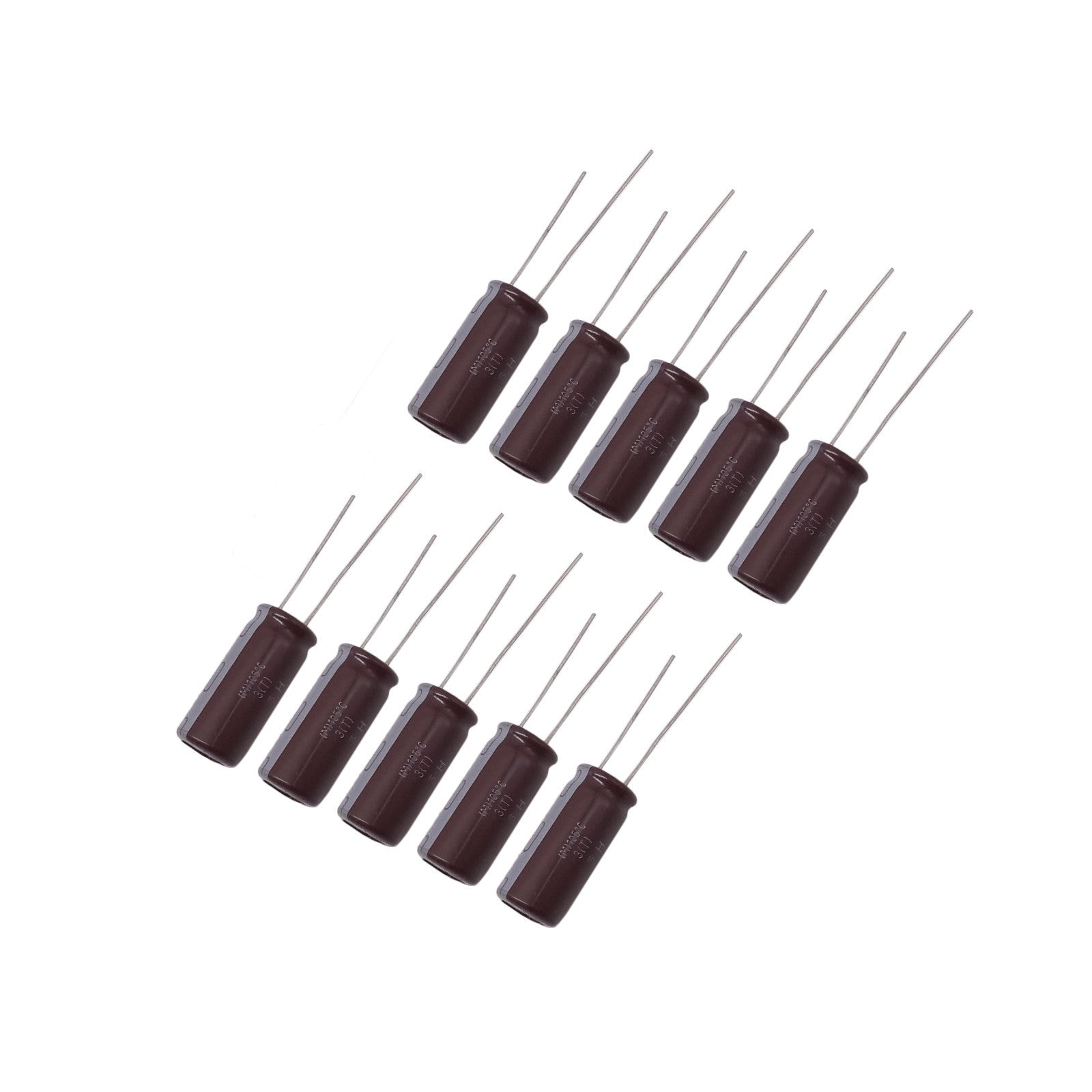 US Stock 10pcs Electrolytic Capacitors 1800uF 1800mfd 16V +105℃ Radial 10 x 24mm