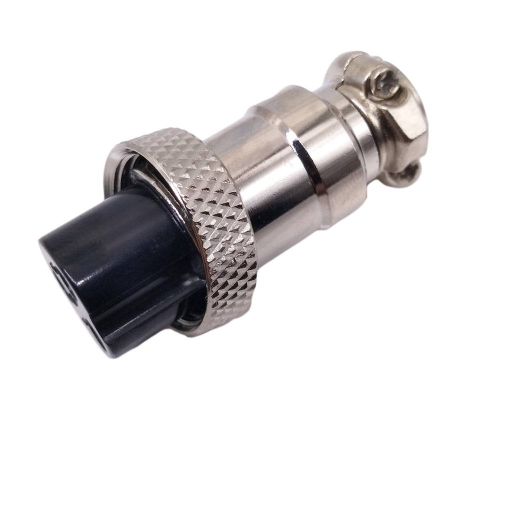 US Stock 5 Pair Aviation Plug 3Pin Female Panel Metal Wire Connector 16mm GX16-3